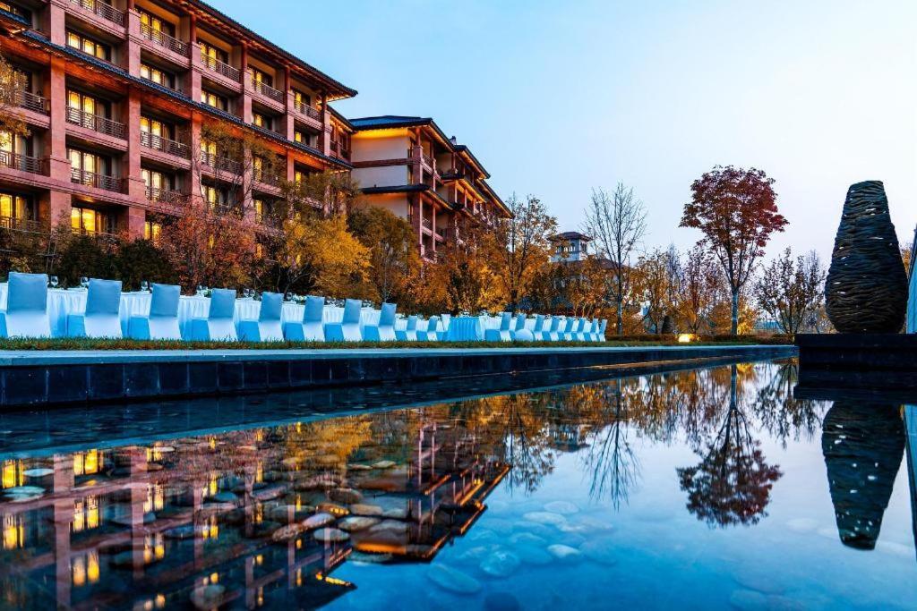 Grand Bay Hotel Beijing Xiaotangzhuang Dış mekan fotoğraf