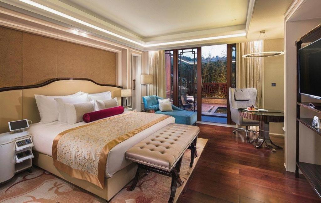 Grand Bay Hotel Beijing Xiaotangzhuang Dış mekan fotoğraf