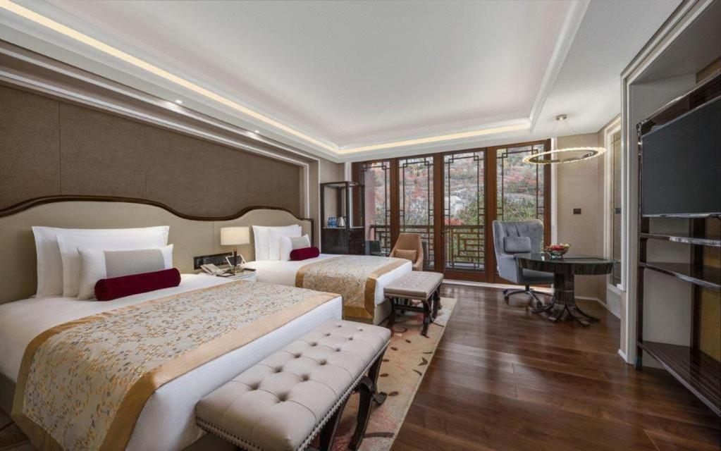 Grand Bay Hotel Beijing Xiaotangzhuang Dış mekan fotoğraf