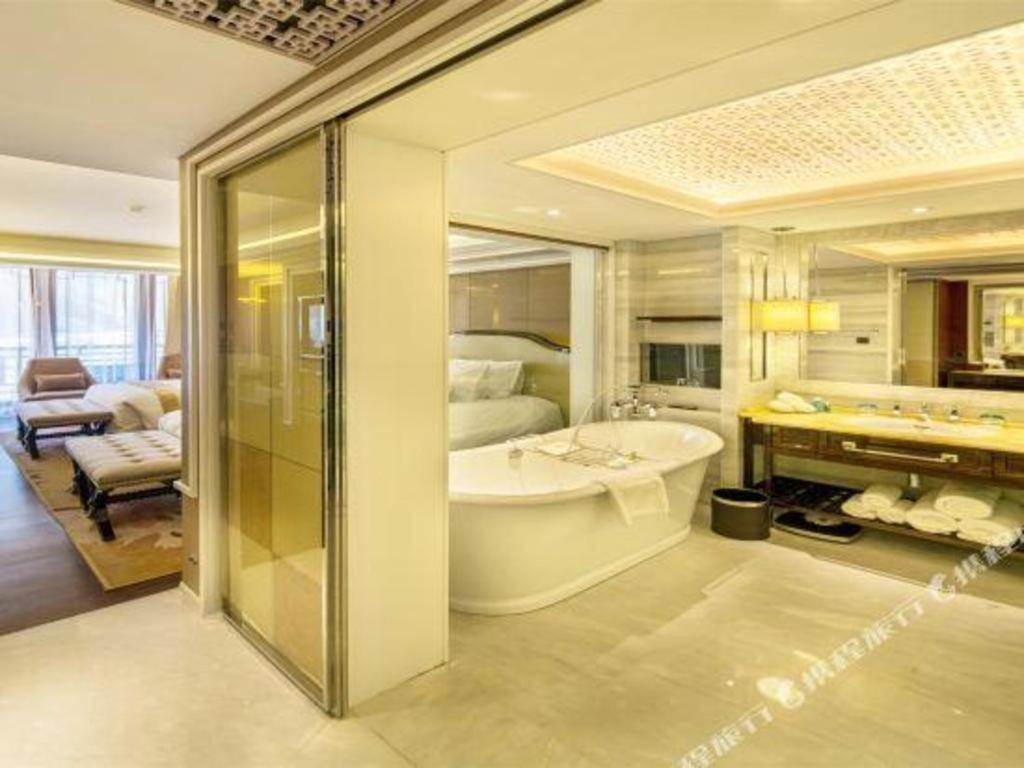 Grand Bay Hotel Beijing Xiaotangzhuang Dış mekan fotoğraf