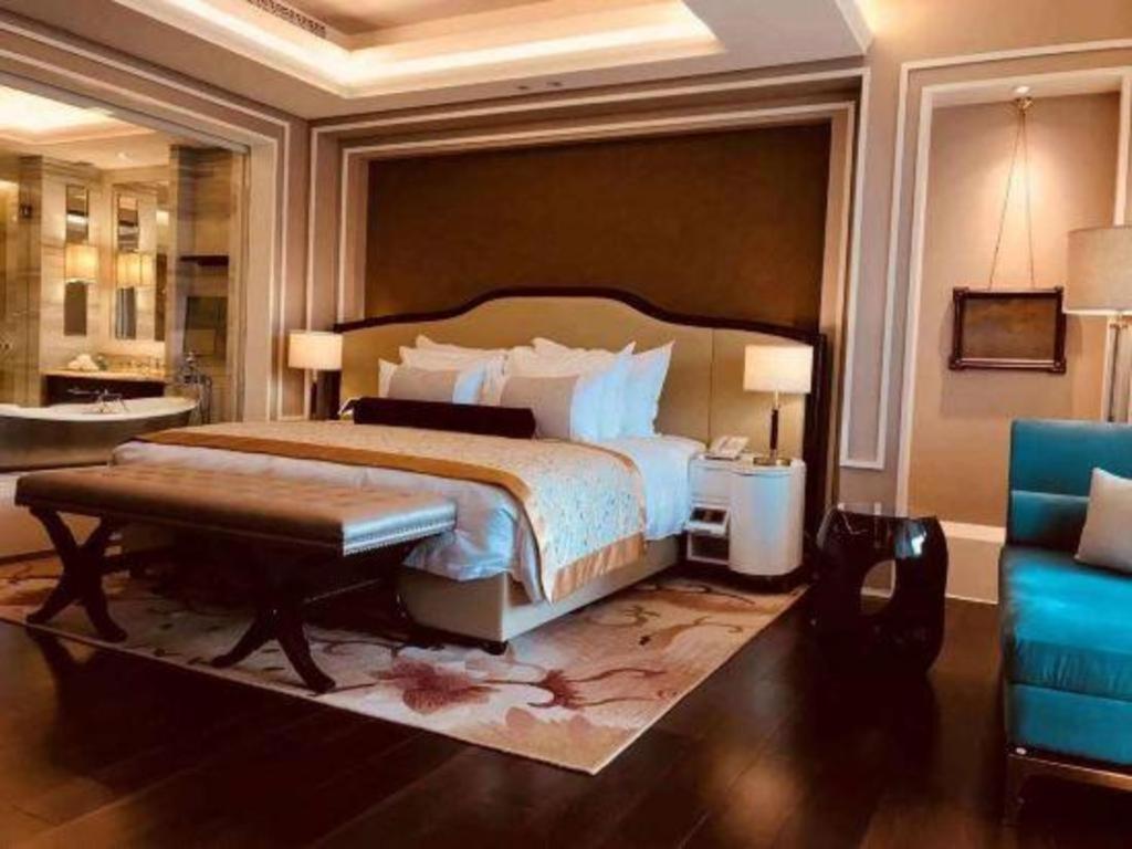 Grand Bay Hotel Beijing Xiaotangzhuang Dış mekan fotoğraf